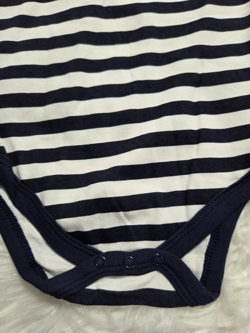 Hudson Baby Striped Bodysuit